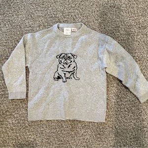 Zara - PUG Sweater 4T